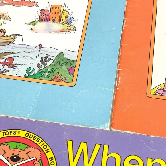 Lot Of 3 Vintage Discovery Toys Question Book Set Series Paperback - Picture 2 of 5